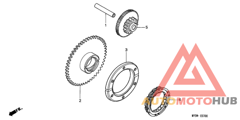 Муфта стартера