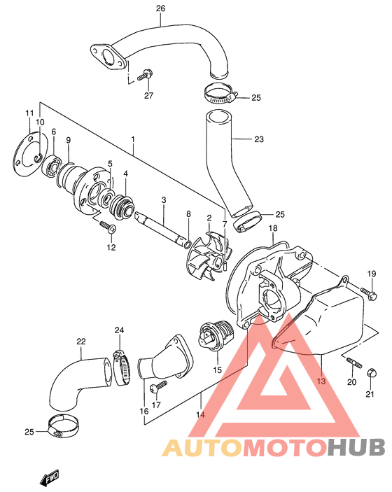 Водяная помпа