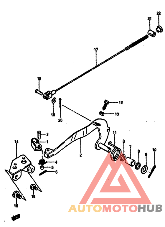 Передний суппорт