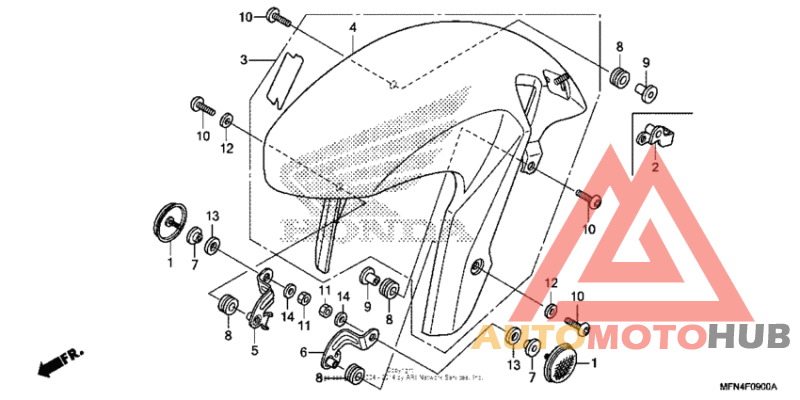 Переднее крыло
