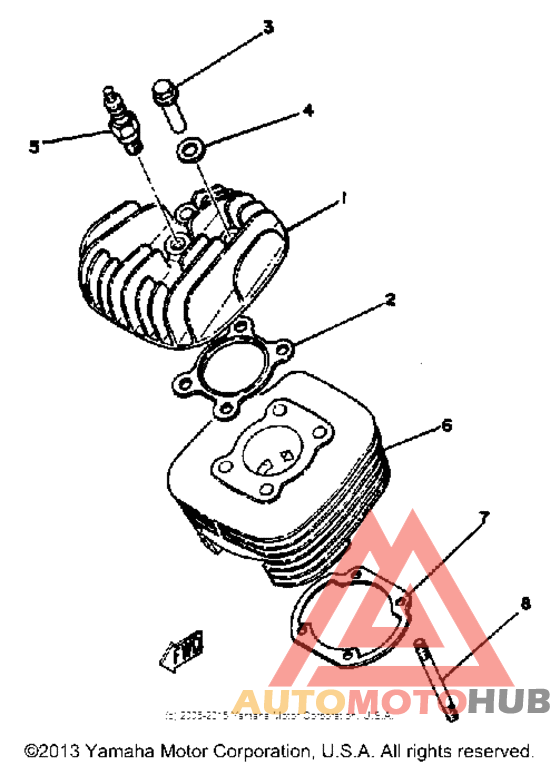 Cylinder head - cylinder