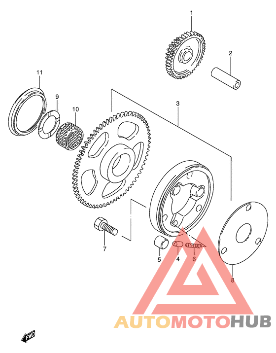Муфта стартера