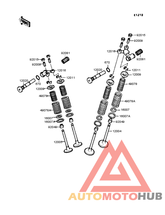 Rocker arms/valves