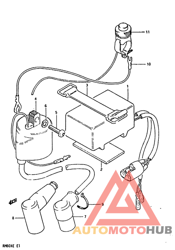 Cdi unit - ignition coil