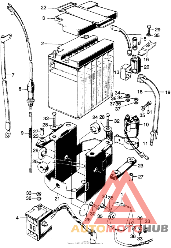 Battery + rectifier