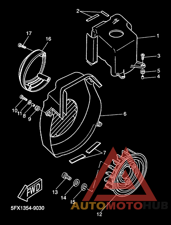 Кожух вентилятора