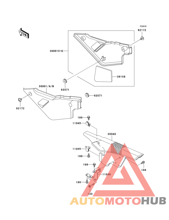 Side covers/chain cover(1/2)