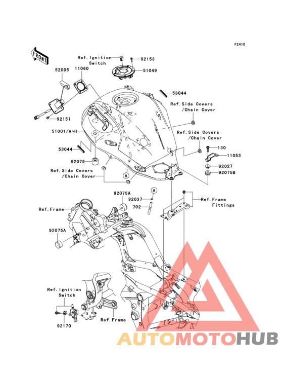 Fuel tank(a7f/a8f)