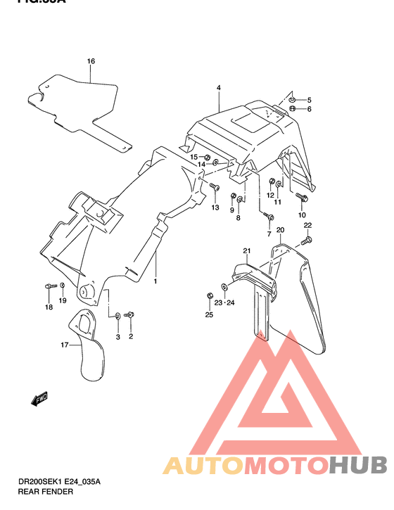 Заднее крыло
