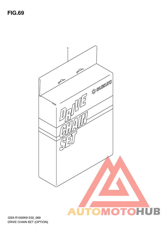 Drive chain set