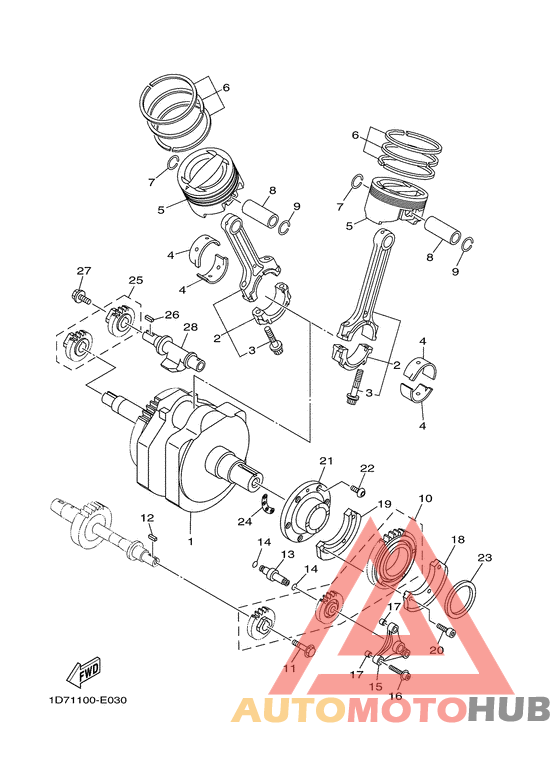 Crankshaft & piston