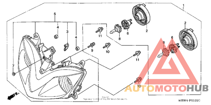 Headlight ('01-'06)