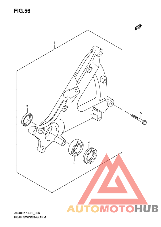 Маятник задний