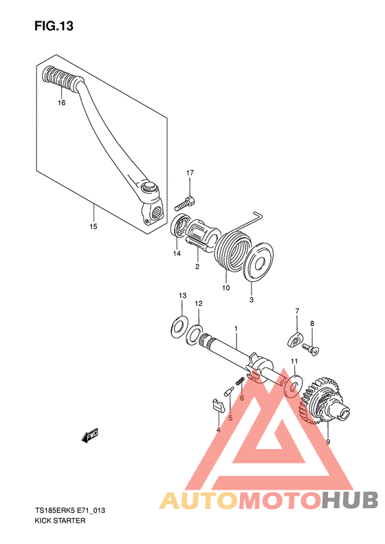 Ножной стартер