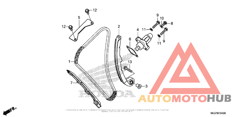 Cam Chain + Tensioner