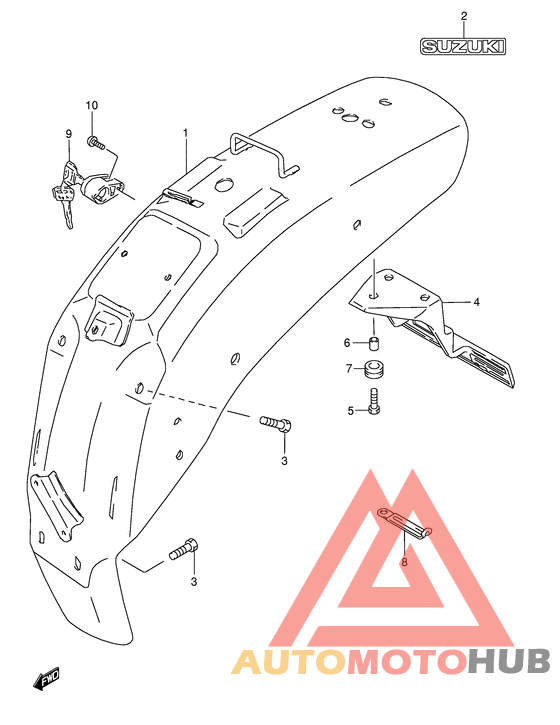 Заднее крыло