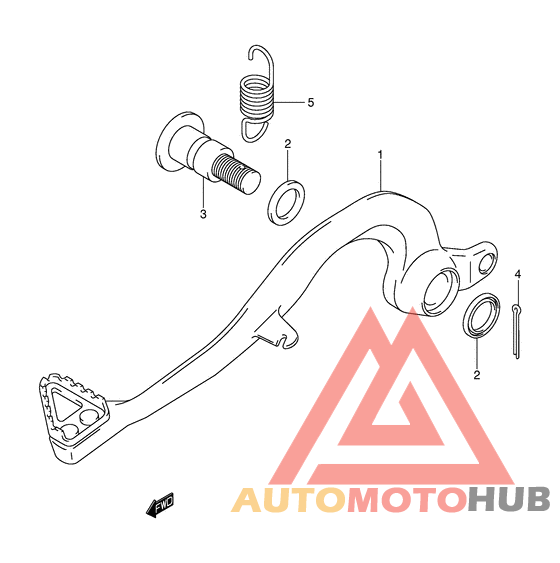 Передний суппорт
