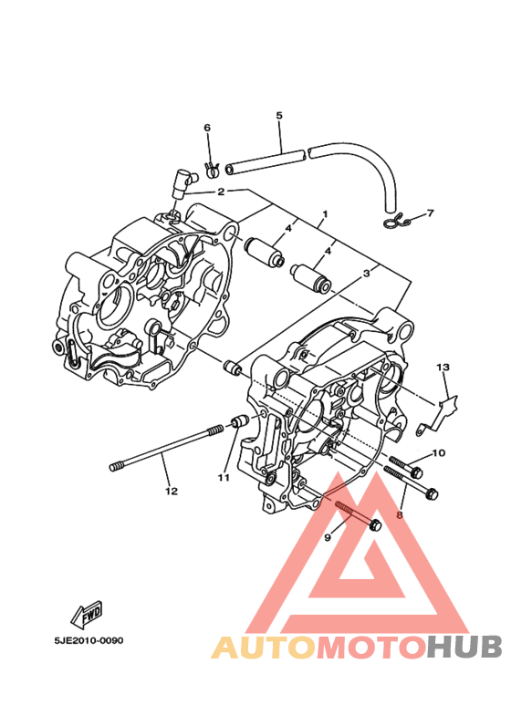 Картер двигателя