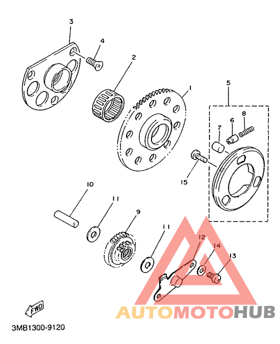 Муфта стартера