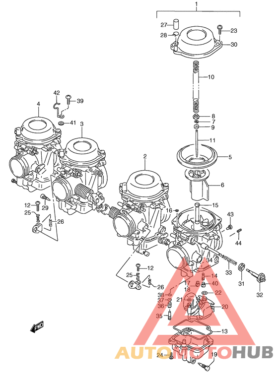 Carburetor assy