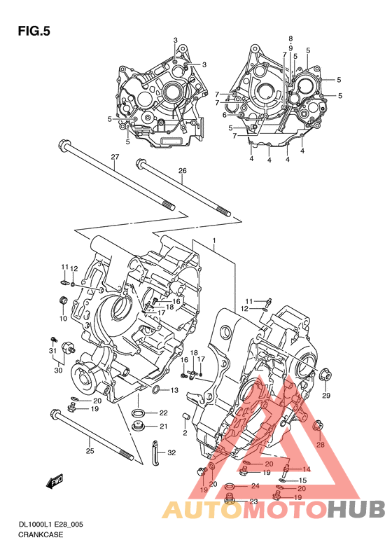 Картер двигателя