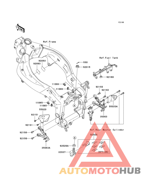 Детали рамы (фронт)