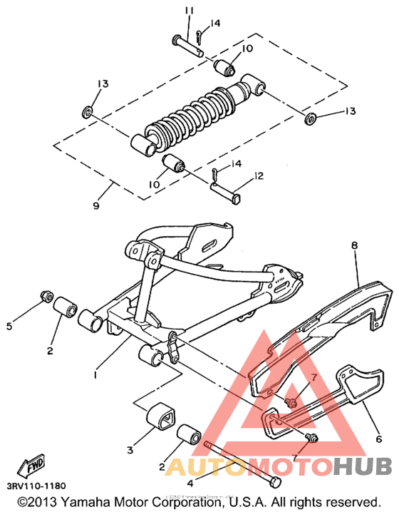 Rear arm - suspension