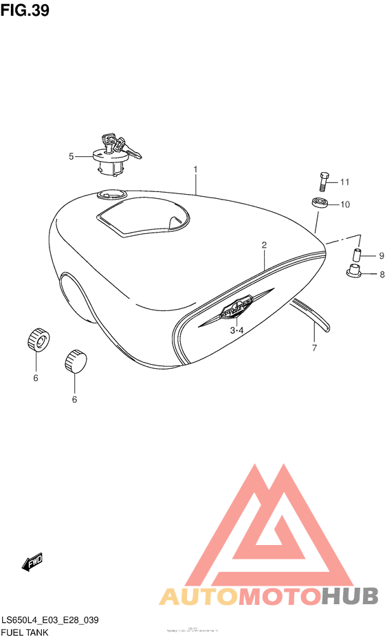 Fuel Tank (Ls650L4 E33)