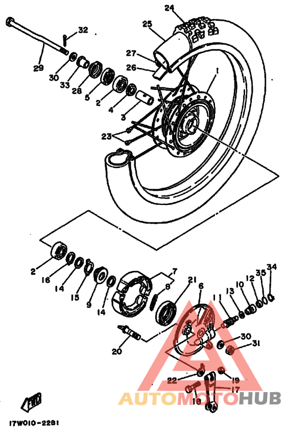 Transom + tube