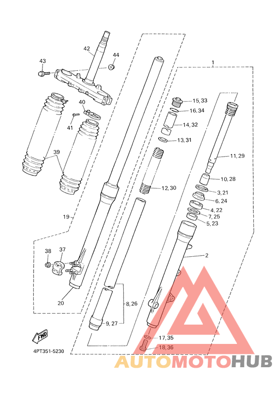 Передняя вилка