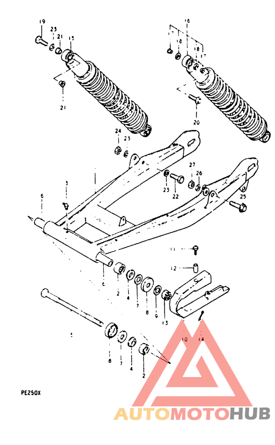 Маятник задний