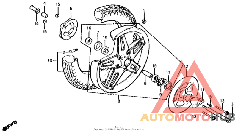 Cb650c front wheel 80