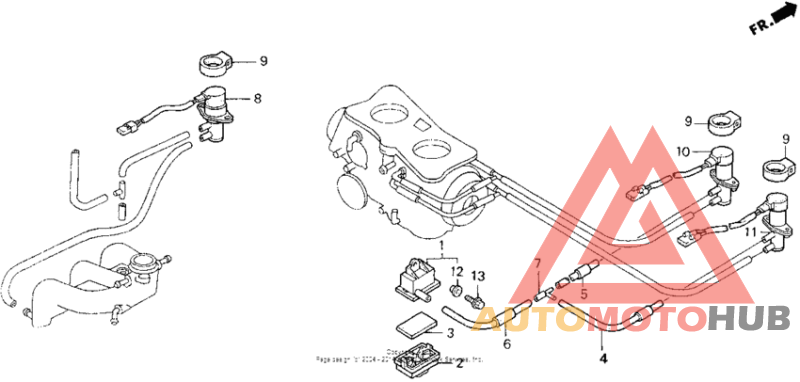 Pair solenoid valve