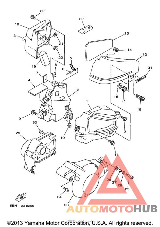 Боковые обтекатели