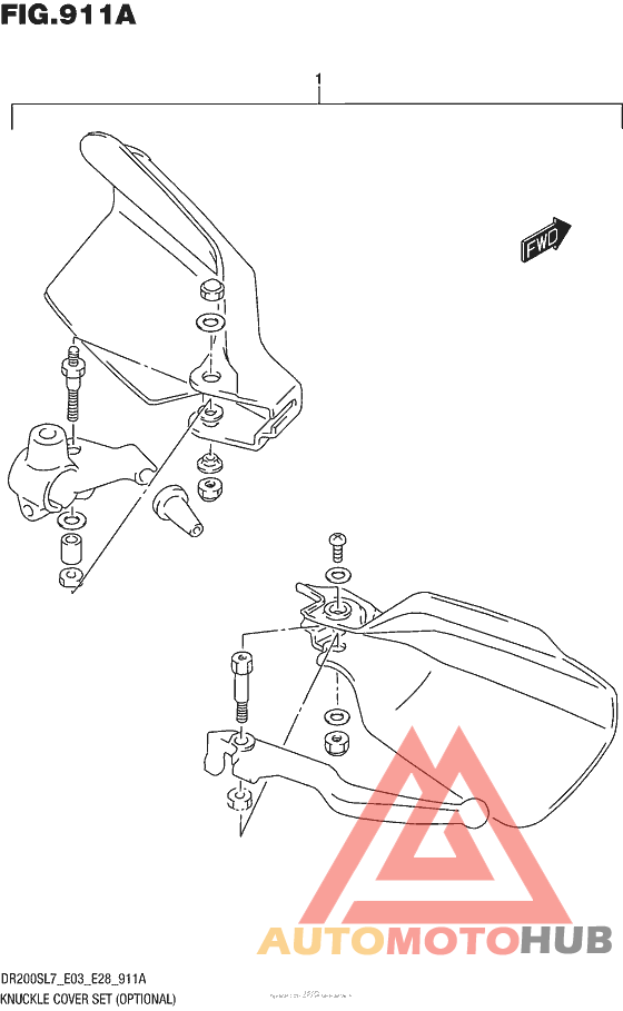 Knuckle Cover Set (Optional)