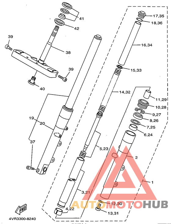 Передняя вилка