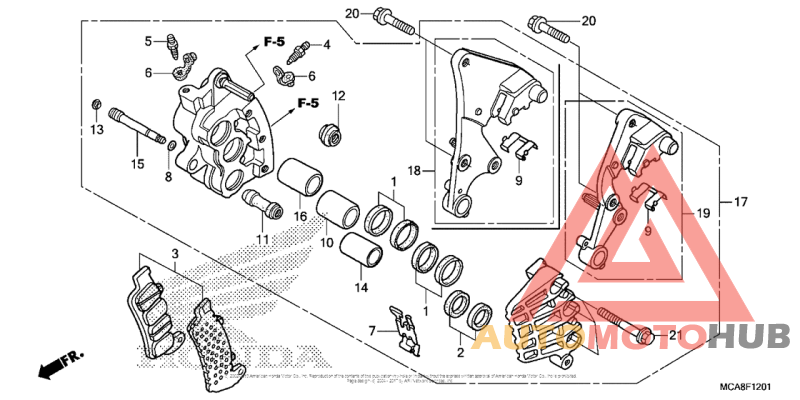 Right Front Brake Caliper (Abs)