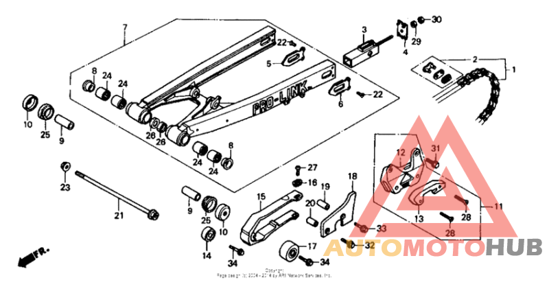 Swingarm 86