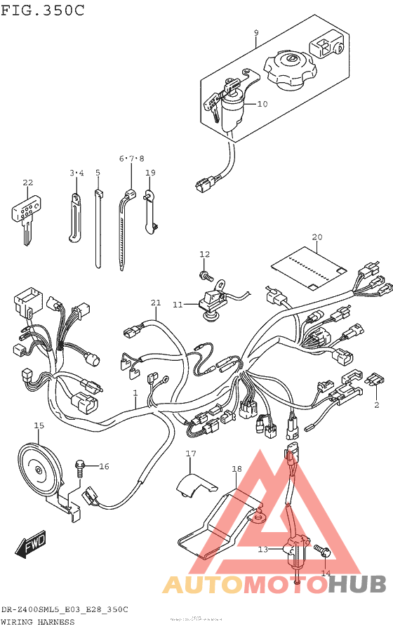 Wiring Harness (Dr-Z400Sml5 E33)