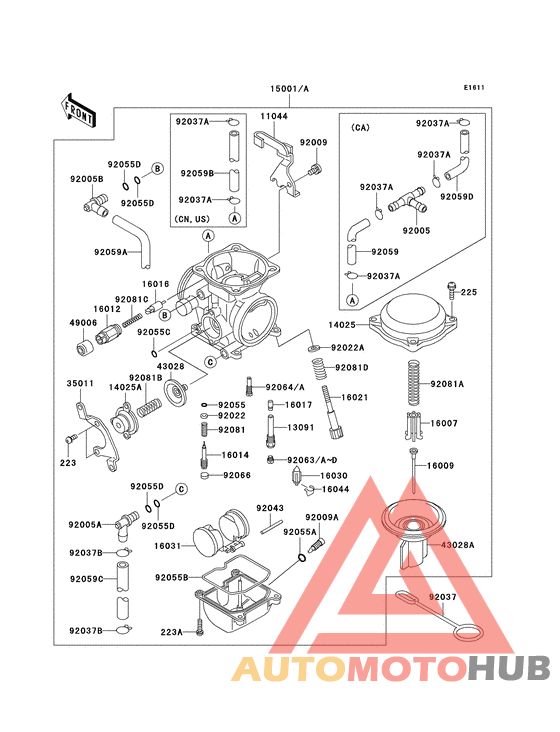 Carburetor assy