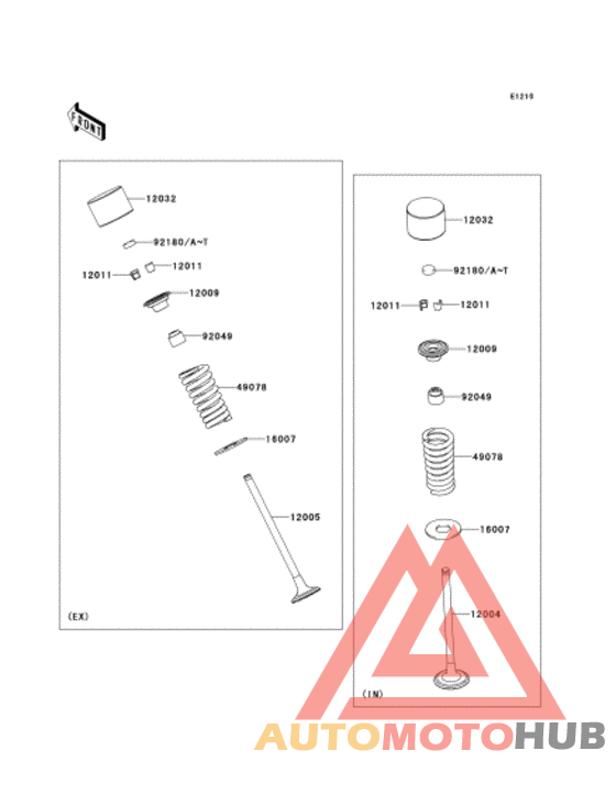 Rocker arms/valves