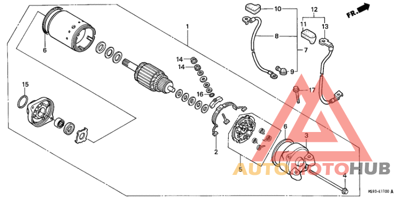 Стартерный мотор