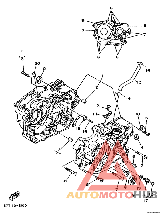 Картер двигателя