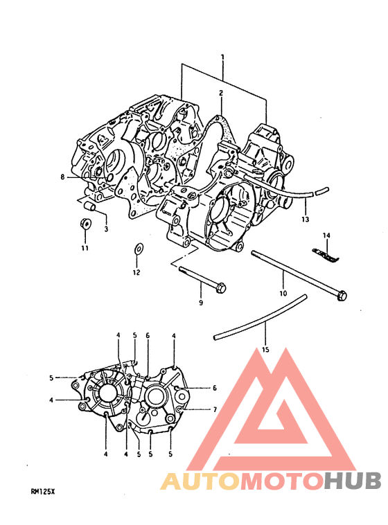 Картер двигателя