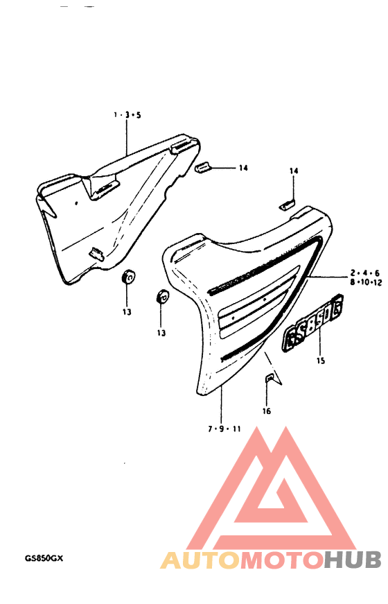 Обтекатель задний