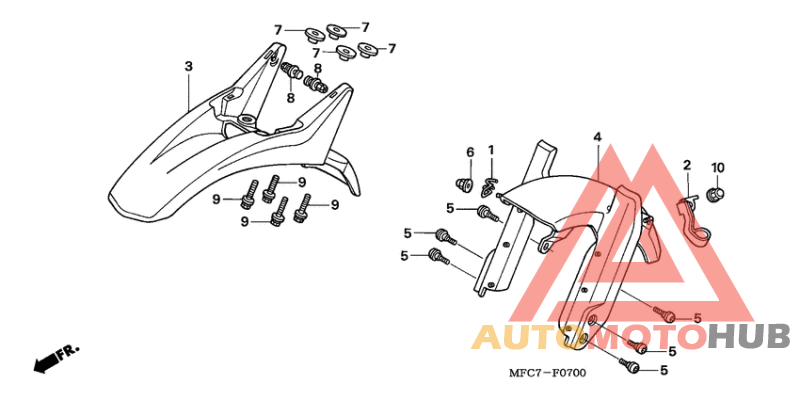 Переднее крыло