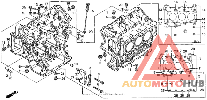 Блок цилиндров
