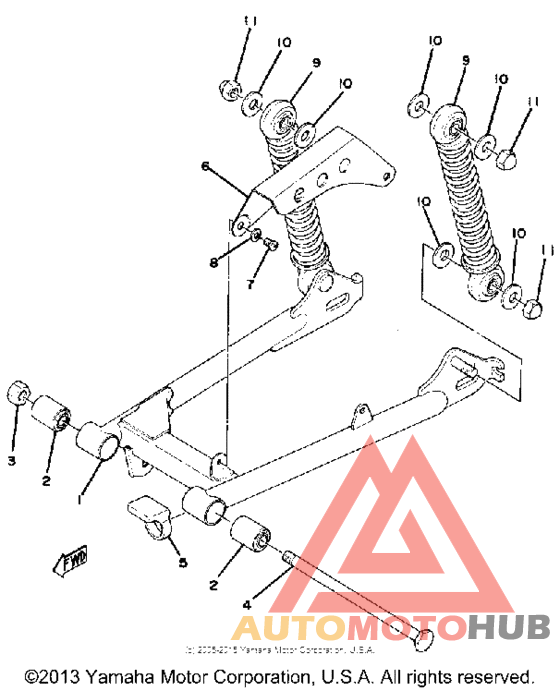 Rear arm - suspension