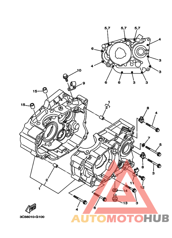 Картер двигателя