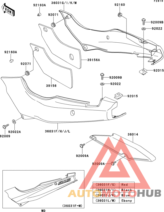 Side covers/chain cover(1/2)
